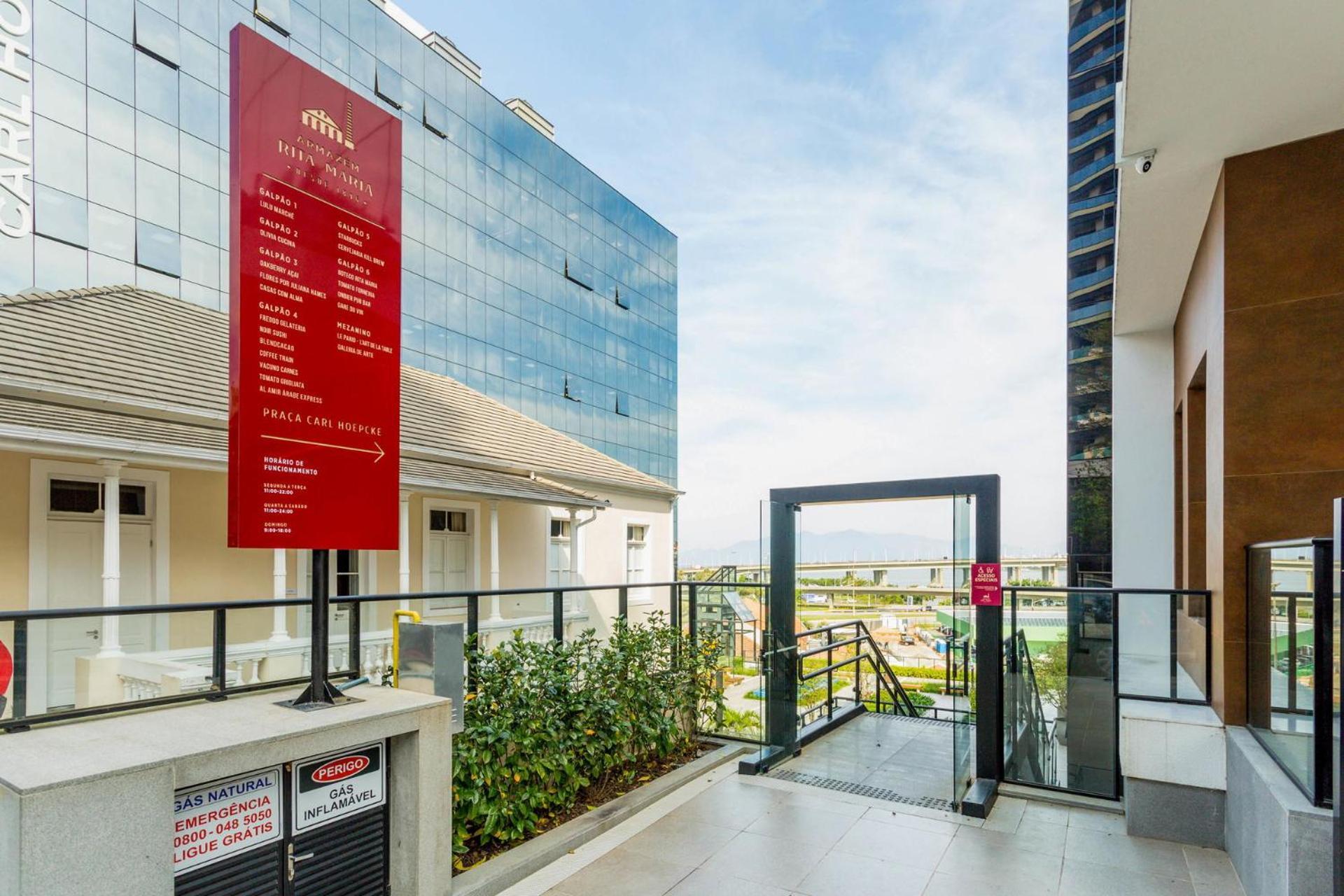 P1254: Moderno E Confortavel No Centro Florianópolis Eksteriør bilde